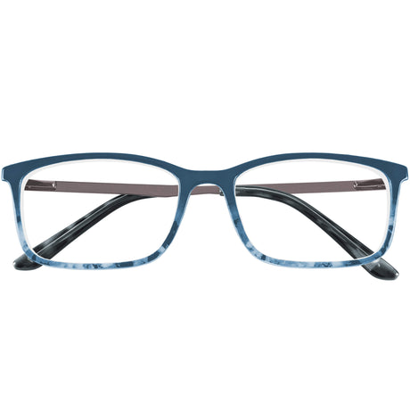 Folded Pair of Alex Blue Reading Glasses