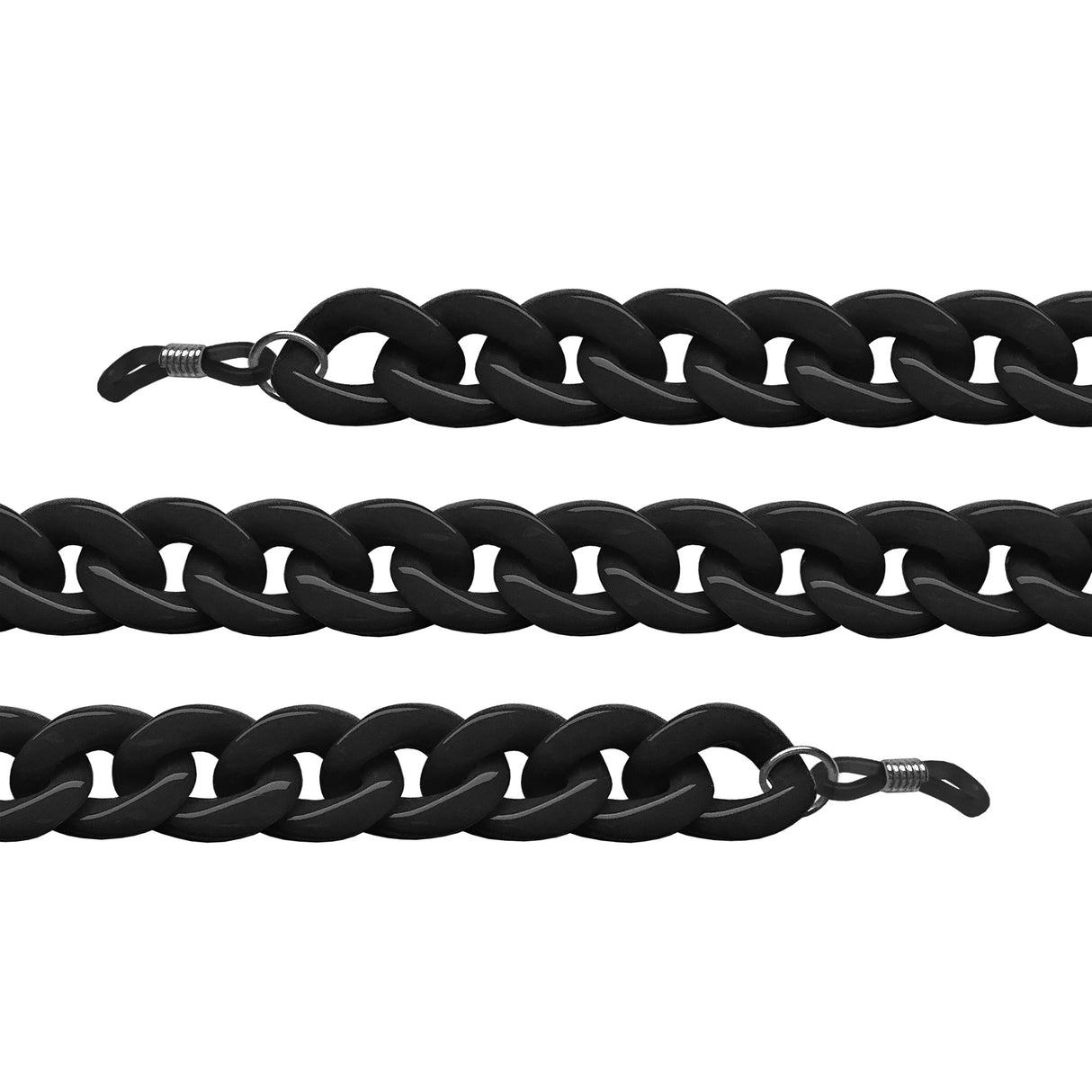 Eden Black Glasses Chain