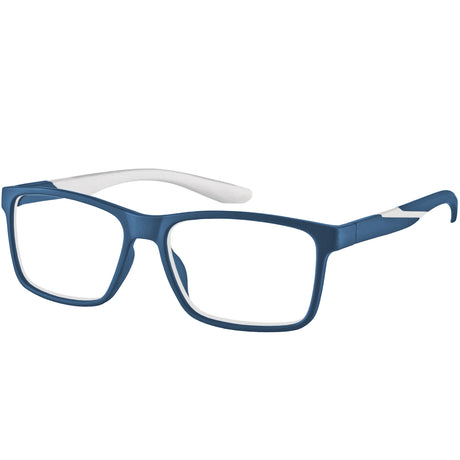 Fairfax Blue and White Reading Glasses