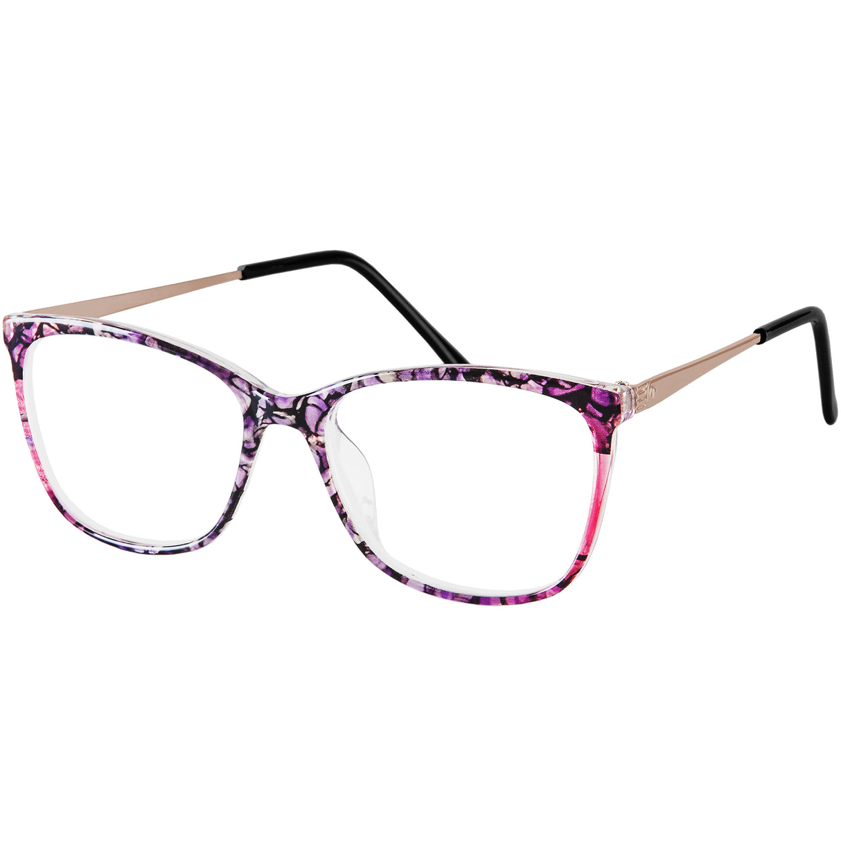 Hamble Pink & Purple Retro-Inspired Reading Glasses