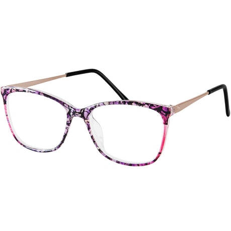Hamble Pink & Purple Retro-Inspired Reading Glasses