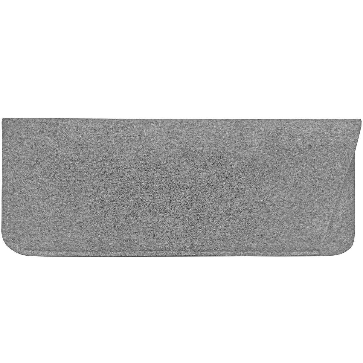 A soft grey glasses pouch.