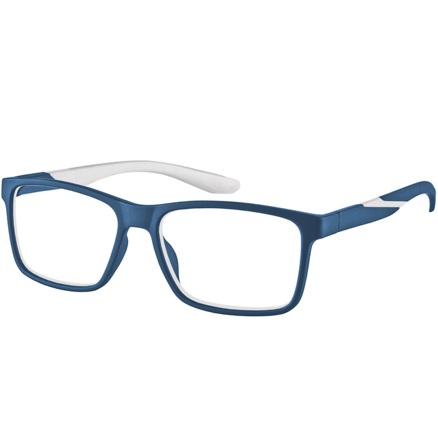Fairfax Blue and White Reading Glasses 