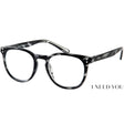 Robin reading glasses. Grey tortoiseshell and super stylish specs. Front view. 